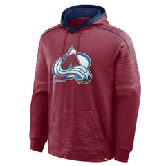 NHL Colorado Avalanche Fanatics Goaltender Defender Pullover Hoodie - Burgundy