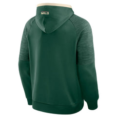 NHL Minnesota Wild Fanatics Goaltender Defender Pullover Hoodie - Green
