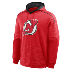 NHL New Jersey Devils Fanatics Goaltender Defender Pullover Hoodie - Red