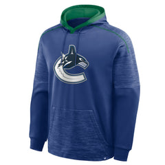NHL Vancouver Canucks Fanatics Goaltender Defender Pullover Hoodie - Blue