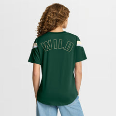 NHL Minnesota Wild Fanatics Women's Offside Athena T-Shirt - Green