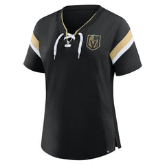 NHL Vegas Golden Knights Fanatics Women's Offside Athena T-Shirt - Black