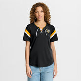 NHL Pittsburgh Penguins Fanatics Women's Offside Athena T-Shirt - Black