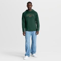 NHL Minnesota Wild Fanatics Penalty Shot Long Sleeve Hoodie T-Shirt - Green