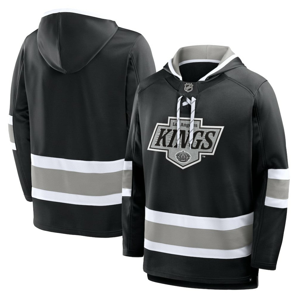NHL Los Angeles Kings Fanatics Prime Time Fleece Hoodie - Black
