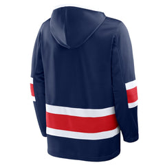 NHL Columbus Blue Jackets Fanatics Prime Time Fleece Hoodie - Navy
