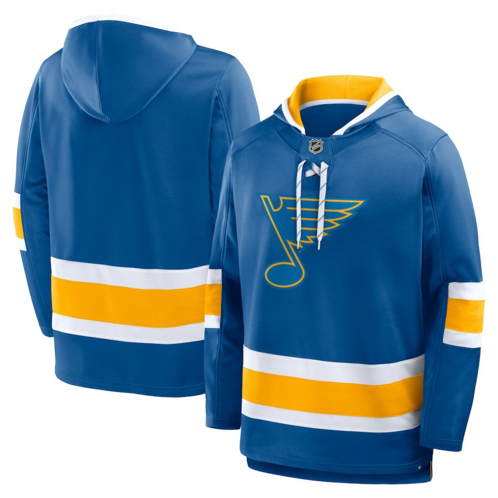 NHL St. Louis Blues Fanatics Prime Time Fleece Hoodie - Blue
