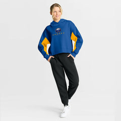 NHL Buffalo Sabres Fanatics Women's Back Check Boxy Hoodie - Royal
