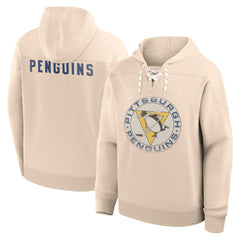 NHL Pittsburgh Penguins Fanatics Vintage Hoodie - Cream