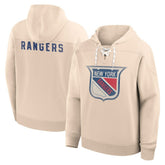 NHL New York Rangers Fanatics Vintage Hoodie - Cream
