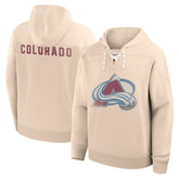 NHL Colorado Avalanche Fanatics Vintage Hoodie - Cream