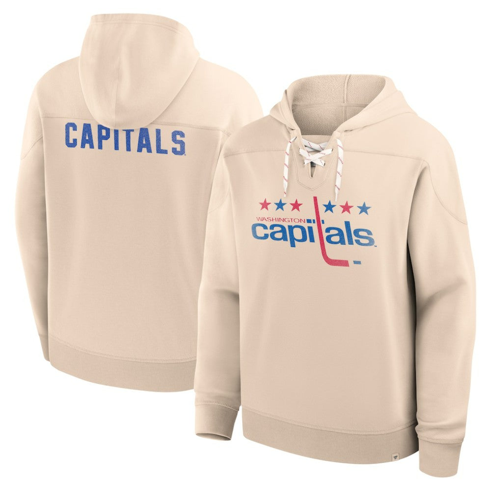 NHL Washington Capitals Fanatics Vintage Hoodie - Cream