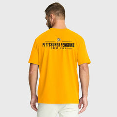 NHL Pittsburgh Penguins Fanatics Crash The Net Legacy T-Shirt - Gold