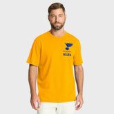 NHL St. Louis Blues Fanatics Crash The Net Legacy T-Shirt - Gold