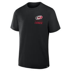 NHL Carolina Hurricanes Fanatics Crash The Net Legacy T-Shirt - Black