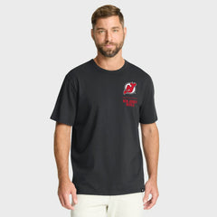 NHL New Jersey Devils Fanatics Crash The Net Legacy T-Shirt - Black