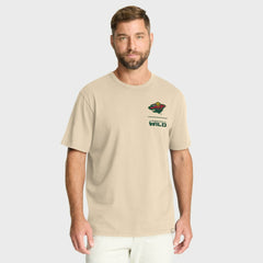 NHL Minnesota Wild Fanatics Crash The Net Legacy T-Shirt - Natural