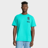 NHL Seattle Kraken Fanatics Crash The Net Legacy T-Shirt - Light Blue