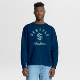 NHL Seattle Kraken Fanatics Stickler Sweatshirt - Deep Sea Blue