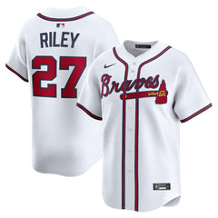 MLB Austin Riley Atlanta Braves Nike Home Limited Player Jersey - White