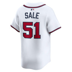 MLB Chris Sale Atlanta Braves Nike Home Limited Player Jersey - White