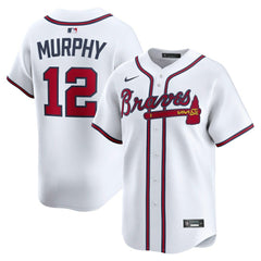 MLB Sean Murphy Atlanta Braves Nike Home Limited Player Jersey - White