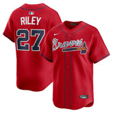 MLB Austin Riley Atlanta Braves Nike Alternate Limited Player Jersey - Red