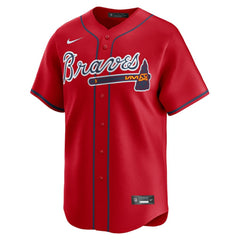 MLB Austin Riley Atlanta Braves Nike Alternate Limited Player Jersey - Red
