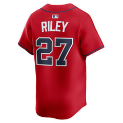 MLB Austin Riley Atlanta Braves Nike Alternate Limited Player Jersey - Red