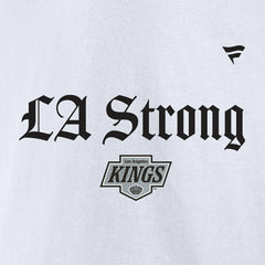 NHL Los Angeles Kings Fanatics Unisex LA Strong Premium Fleece Pullover Hoodie - White