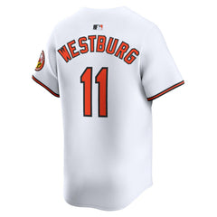 MLB Jordan Westburg Baltimore Orioles Nike Home Limited Player Jersey - White