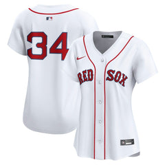 MLB David Ortiz Boston Red Sox Nike Women's Home Limited Player Jersey - White