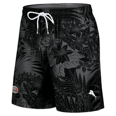 San Francisco 49ers Naples Santiago Palm Shorts Black