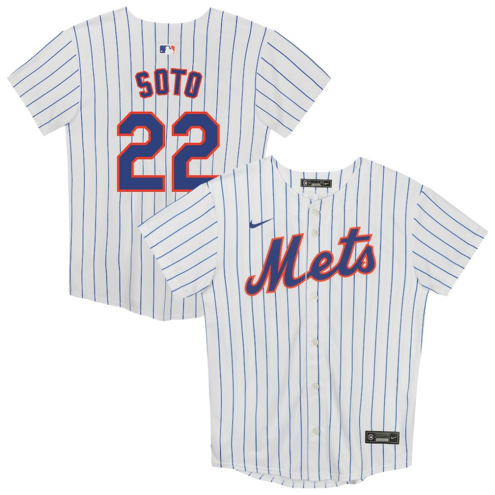 MLB Juan Soto New York Mets Nike Preschool Home Game Jersey - White