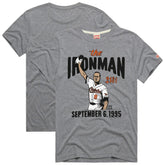 Cal Ripken Jr. Baltimore Orioles Homage Graphic Player T-Shirt - Gray T-shirts
