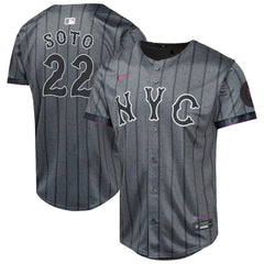 MLB Juan Soto New York Mets Nike Youth City Connect Limited Jersey - Gray