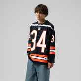 Walter Payton Chicago Bears Maxxed Out Fashion Hockey Jersey Navy