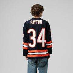 NFL Walter Payton Chicago Bears Maxxed Out Fashion Hockey Jersey - Navy sale