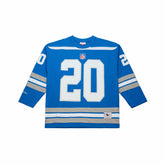 NFL Barry Sanders Detroit Lions Maxxed Out Fashion Hockey Jersey - Blue online