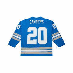 NFL Barry Sanders Detroit Lions Maxxed Out Fashion Hockey Jersey - Blue online
