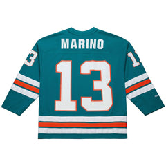 NFL Dan Marino Miami Dolphins Maxxed Out Fashion Hockey Jersey - Aqua online