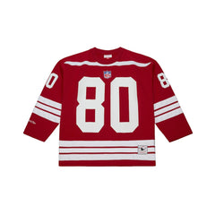NFL Jerry Rice San Francisco 49ers Maxxed Out Fashion Hockey Jersey - Scarlet on sale