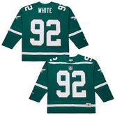 Reggie White Philadelphia Eagles Maxxed Out Fashion Hockey Jersey Kelly Green