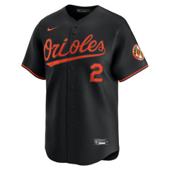 MLB Gunnar Henderson Baltimore Orioles Nike Alternate Limited Player Jersey - Black