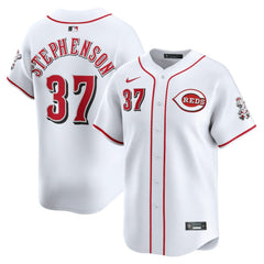 MLB Tyler Stephenson Cincinnati Reds Nike Home Limited Player Jersey - White
