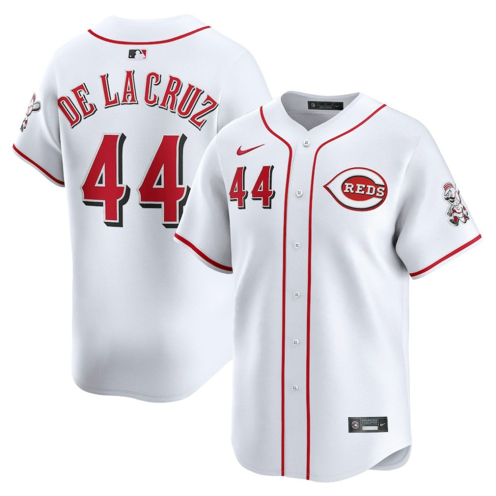 MLB Elly De La Cruz Cincinnati Reds Nike Home Limited Player Jersey - White