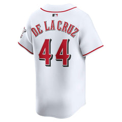 MLB Elly De La Cruz Cincinnati Reds Nike Home Limited Player Jersey - White
