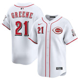 MLB Hunter Greene Cincinnati Reds Nike Home Limited Player Jersey - White
