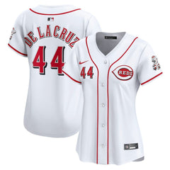 MLB Elly De La Cruz Cincinnati Reds Nike Women's Home Limited Player Jersey - White