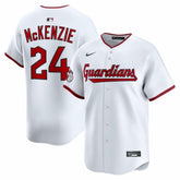 MLB Triston McKenzie Cleveland Guardians Nike Home Limited Player Jersey - White